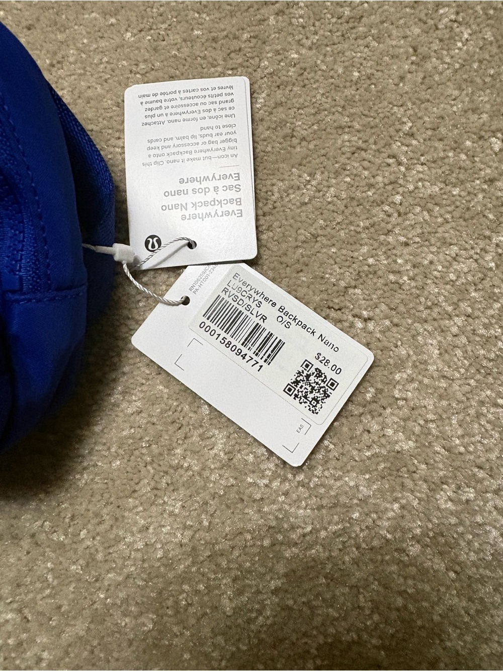 Lululemon Everywhere Backpack Nano Pouch - Riverside - Picture 4 of 4